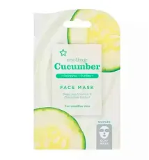 COOLING CUCUMBER FACE MASK